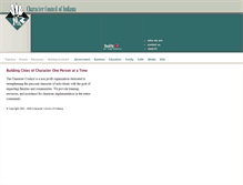 Tablet Screenshot of charactercouncil.org